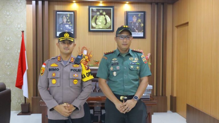 Polres Bengkalis Sambut Hangat Kunjungan Dandim 0303 Bengkalis